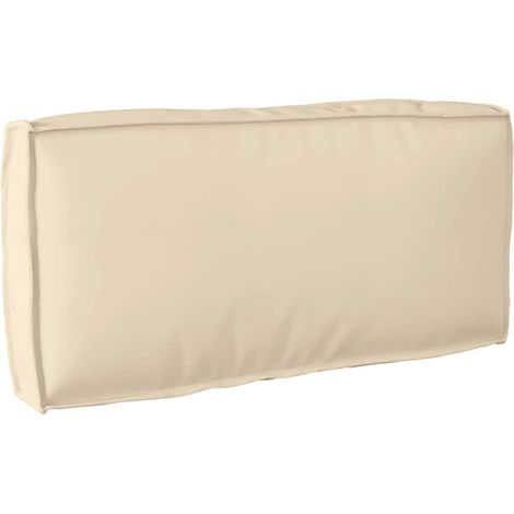vidaXL Cuscino Beige 80 x 40 x 12 cm Tessuto Oxford