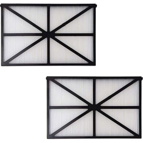 Cartuchos de filtro RCX70101 compatibles con el panel de filtro de repuesto TigerShark (30 x 17 x 1,8 cm) - Paquete de 2