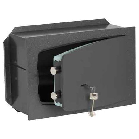 CASSAFORTE CON CHIAVE 1 STELLA ART. 8A010 CISA mm 310x195x190h, 2 Cat. Orizz. - 1 ripiano - CISA