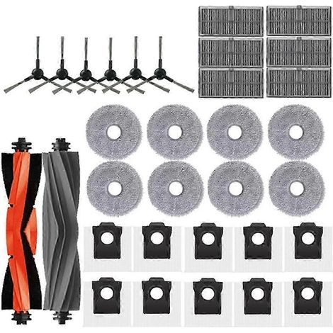Ersatzteile für Ultra Heat Staubsaugerroboter L10s Pro, 10-teiliges Set, kompatibel mit Ultra-Modellen, Reinigungszubehör für Saugroboter, Ersatzfilter und -bürsten, Ersatzteile für Ultra Bodenreinige (1/5)