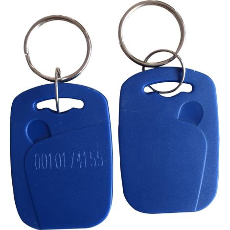 Lot de 10 étiquettes RFID en lecture seule Bleu 125 kHz (Style 1) (1/3)