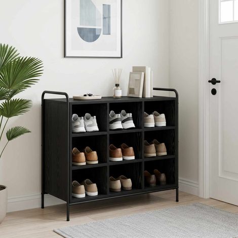 vidaXL Armario Zapatero 85 x 39,5 x 75 cm Madera de ingeniería (1/5)