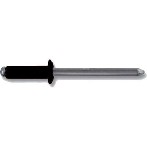 RIVETTI ALLUMINIO NERI mm.4x10 BLISTER