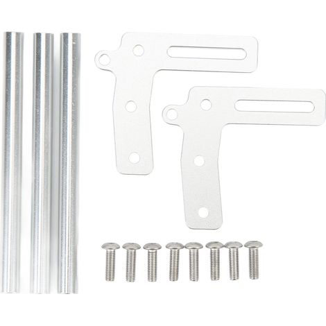 Pare-chocs avant en métal pour voiture RC SCX10 : performance stable, bonne protection, anti-rayures (argenté). (1/5)