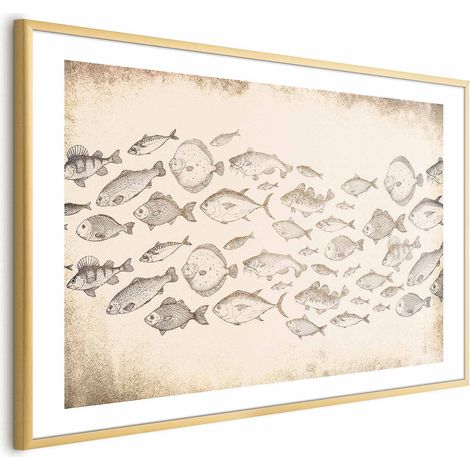 Poster – Subtiler Fisch (1/4)