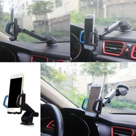 Support voiture - - Universel - Rotation 360 - Extensible - Pour Smartphone (1/4)