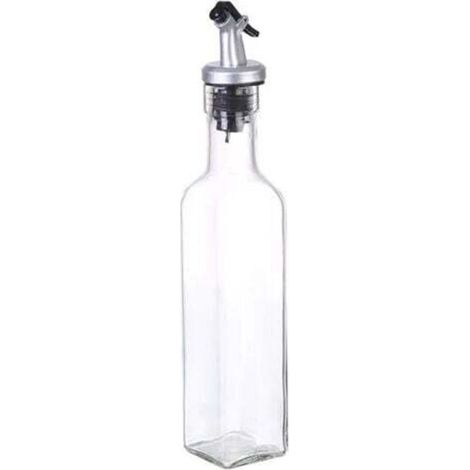 Bouteille d’huile d’olive 250 ml avec verseur intégré – Lot de 3 distributeurs pratiques pour huile, vinaigre et liquides (1/5)