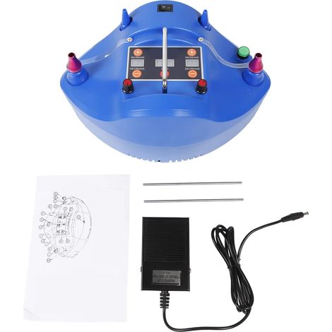 Luftballonpumpe, 1200W Elektrische Ballonpumpe Ballonaufblasgerät Inflatorgebläse Tragbare Pumpe für Party Hochzeit Geburtstag Werbemaßnahmen und Festivaldekoration (1/5)