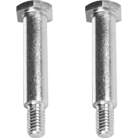 2x AXE DE ROUE TONDEUSE Ø12.7MM VIS EPAULEE MOTOCULTURE LONGUEUR 36 A 76MM REPARATION (51mm) (1/2)