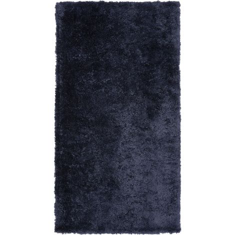 Shaggy-Teppich EVREN Dunkelblau 80 x 150 cm (1/5)