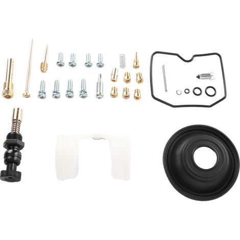 Kit de réparation de carburateur moto 120 pièces avec joints, O-rings, pointeau et gicleurs pour KLX250 2001-2007 (1/5)