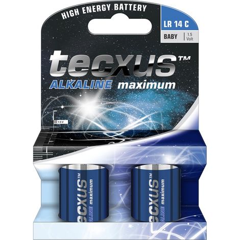 Tecxus LR14 2-BL Batería de un solo uso C Alcalino (1/2)