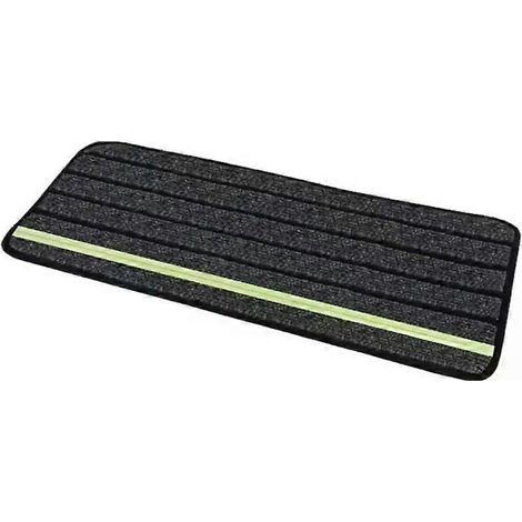 Tapis d'escalier antidérapant 19 x 49 cm pour camping-car, voiture, bateau, camion, voiture, bateau. Tapis de marche antidérapant et auto-adhésif, anti-poussière. (1/4)