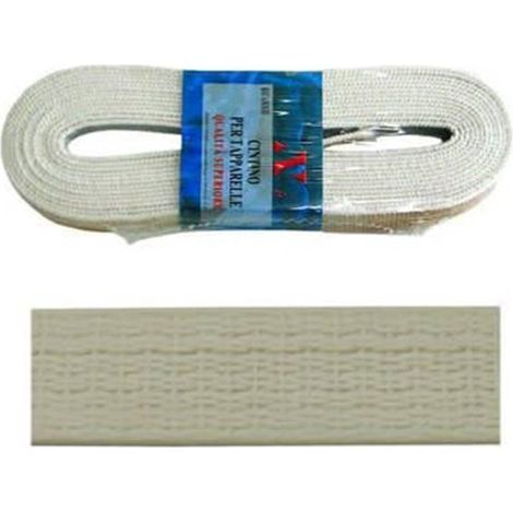 CINTINO PVC PER AVVOLGIBILI BEIGE IN MATASSINE - - mt.5,5x mm.22h.- FER 139915 (1/2)