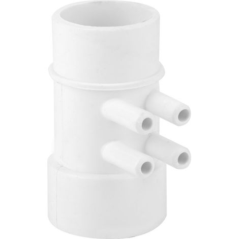 Collecteur de plomberie pour piscine à 4 ports (1,5 po x 10 mm), raccord de tuyau d'alimentation en eau, accessoire pour spa (1/4)