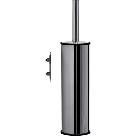 Escobillero De Pared De Acero Inoxidable Aisi 304 Pulido - Mechón De Cerdas - Fijación Con Tornillos Incluidos  Loto