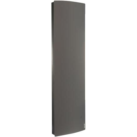 Radiateur électrique connecté vertical à chaleur douce 2000W, gris - Divali, Atlantic