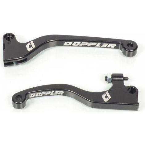 Paire de levier noir Doppler pour Moto Sherco 50 SE-R Après 2011 (1/5)
