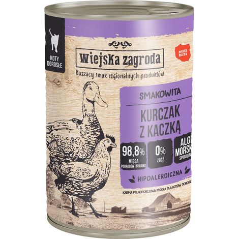Country Farm Poulet et Canard pour Chats 400