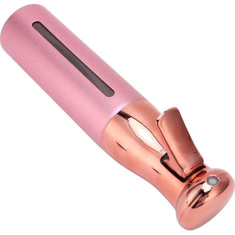 Flacon vaporisateur pour cheveux, rechargeable et vide, pour salon de coiffure et jardinage, 300 ml, rose (1/5)