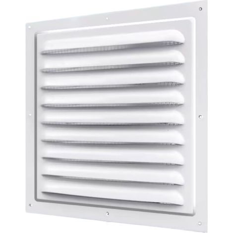 Griglia di ventilazione in metallo 30x30 cm con protezione anti-insetti (1/3)