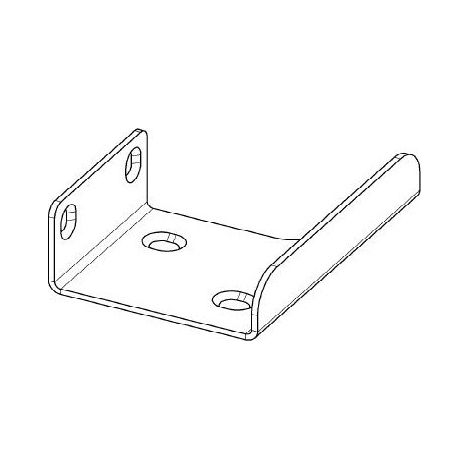 Guide au sol - GAUCHE Avec partie fixe et porteur Gamme 20 (1/2)