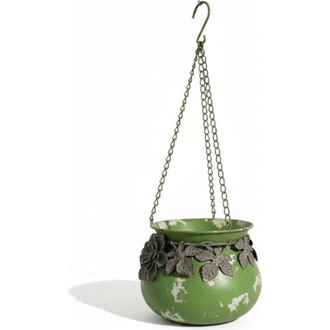 Cache pot à suspendre 18x17x13cm