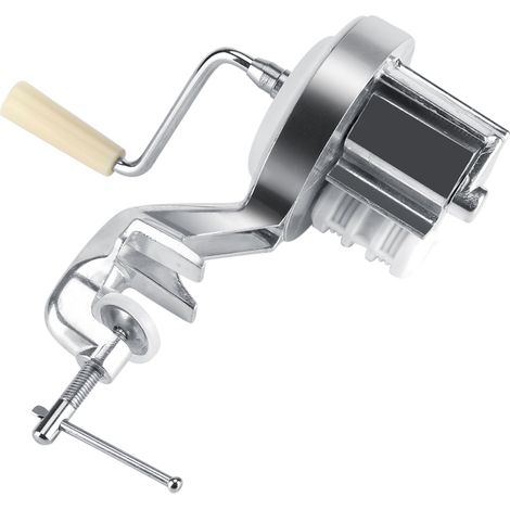Machine à pâtes en alliage d'aluminium, à commande manuelle, équipement de cuisine pour la préparation des aliments. (1/5)