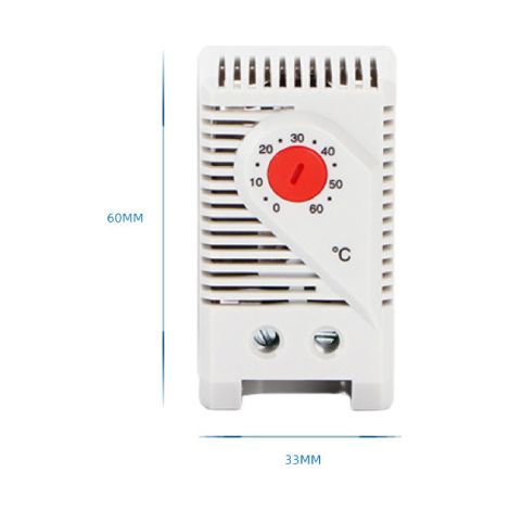 Régulateur de température à alimentation directe pour armoire, boîte de distribution, interrupteur de commande de température pour armoire frigorifique, interrupteur de commande de ventilateur pour ar