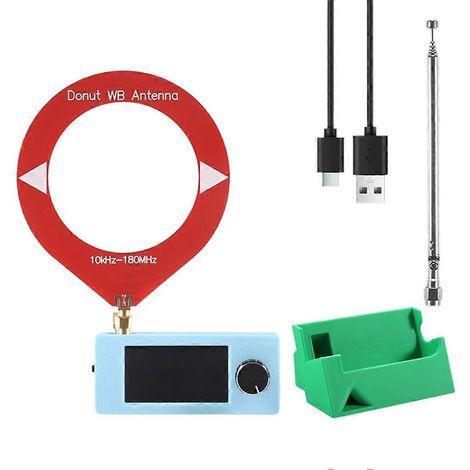 Kit récepteur radio SI4732 + antenne + support 10 kHz - 180 MHz, écran 1,9 pouce, FM/AM/LSB/USB, mini radio ondes courtes SI4732 (1/5)