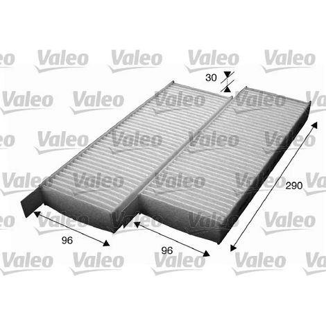 Filtre, air de l'habitacle Valeo 715554 CITROËN 1609998880 1609998980 6000655015