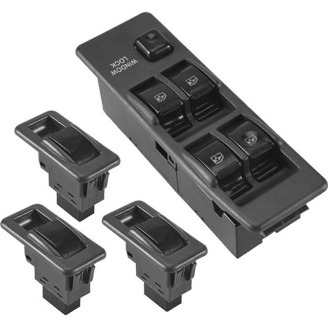 Schalter für elektrische Fensterheber vorne/hinten links/rechts für MITSUBISHI PAJERO MR753373 MR731813 (1/5)