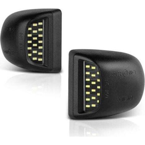 Éclairage de plaque d'immatriculation LED complet pour Cadillac Escalade Chevy Silverado 1500 2500 3500 Suburban Tahoe GMC Sierra 1500 2500 3500 Yukon XL Tag Lampe de remplacement (1/4)