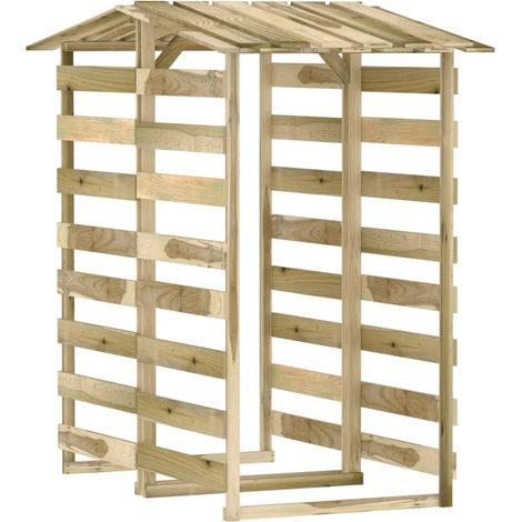 Pergolas avec toits 2 pcs 100x90x200 Bois de pin imprégné (1/5)