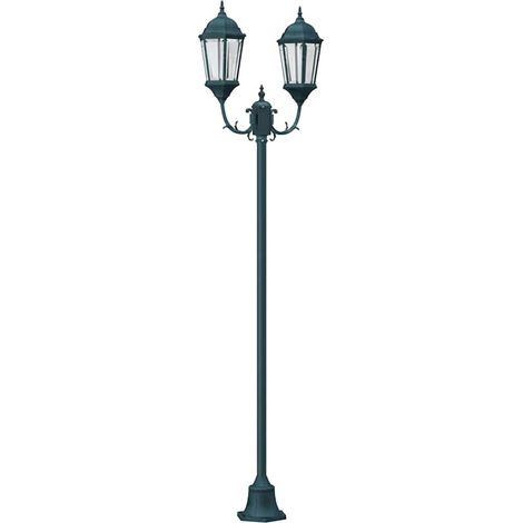 Lumière de jardin Vert vintage brossé 68 x 20 x 235 cm