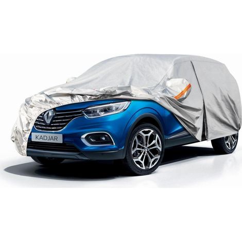 Vollgarage Autoabdeckung für Renault Kadjar (2015-2025) Wasserdicht Staubschutz Silber (1/5)
