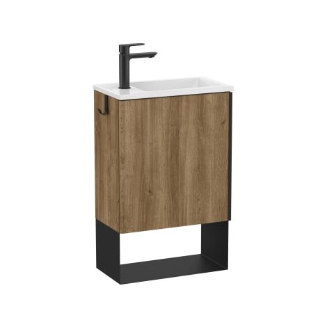 CONJUNTO MUEBLE + LAVABO MINI PRO 450X250 ROBLE OCCIDENTE