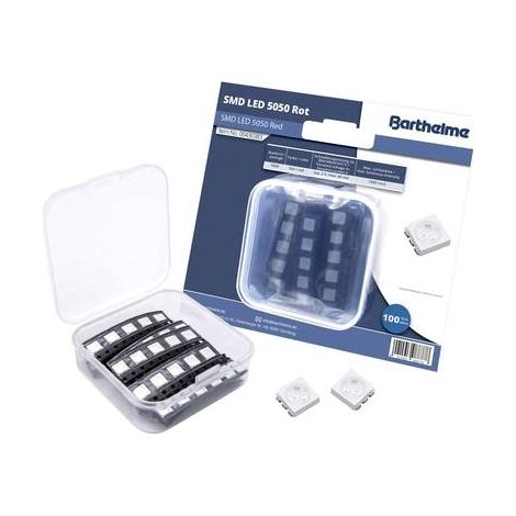 BARTHELME KIT LED SMD 5050 ROSSO 1000 MCD 120 ° 60 MA 2 V BULK