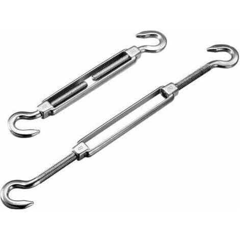 Kit de fixation de voile d'ombrage-Kit en acier inoxydable 304, accessoires de fixation de matériel de voile d'ombrage, tissu d'ombrage triangulaire (1/5)