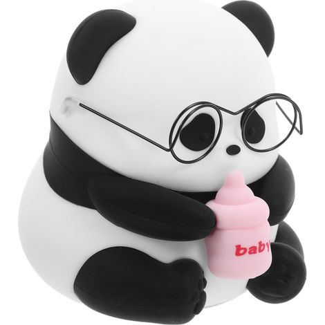 Lampe Panda Squishy Led Veilleuse Tactile Rechargeable Pour (1/5)