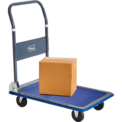 Neo Heavy Duty Folding Platform Trolley Flat Bed Truck Sack Barrow Transport 150kg (1/5)