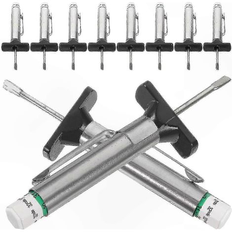 Jauge de profondeur de pneu 0-25mm, lot de 10 outils de mesure pour entretien pneumatique, contrôle d'usure de bande de roulement, précision métrique. (1/5)