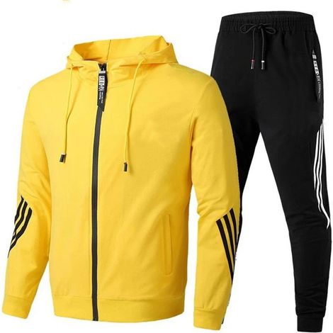 Ensemble sportif décontracté homme, veste zippée et pantalon jogging, tenue running molletonnée bleu marine, survêtement chaud automne hiver