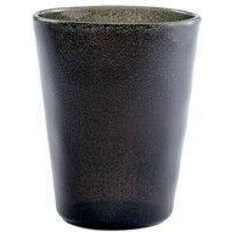 Zani Serafino Bicchiere Acqua Memento Glass Black Transparent 30cl (1/2)