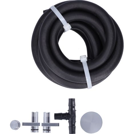 6061 Aluminium-PCV-Umleitungssatz für Chevrolet GMC Sierra 2500 HD 3500 HD 06-10 Silber (1/5)