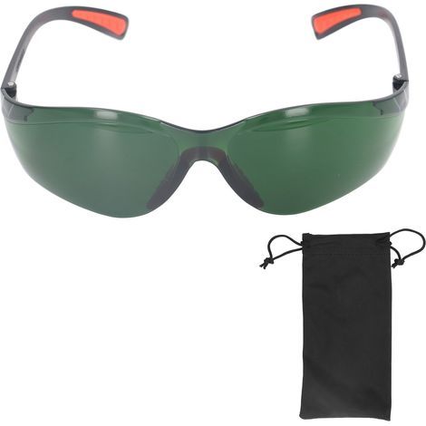 Lunettes de soudage, Protection de sécurité pour soudeur, fonctionnement professionnel, Protection UV des yeux, lentille vert clair IR3.0 (1/5)