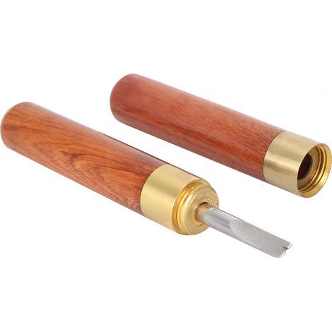 Ledermesser aus Sandelholz, Bastelmesser für Außenkanten, DIY-Projekte, 1,0 mm (1/5)