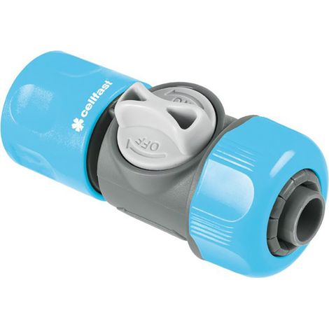 Conector rápido de manguera con válvula cellpro 6 bar, ½ pulg - 5/8 pulg, blister (1/4)