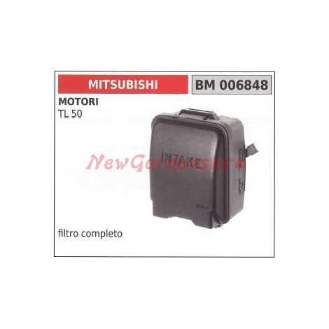 Filtre à air et support MITSUBISHI moteur 2 temps débroussailleuse 006848
