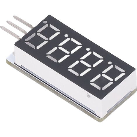 Module d'affichage numérique à tube LED rouge 0,36 pouce, 4 chiffres, broche RXD, TTL232 pour l'électronique DIY (1/5)